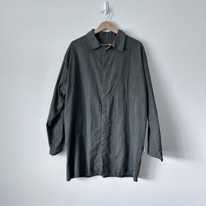 Fire Resistant National Safety‎ Apparel Welding Snap Button Long Sleeve Large